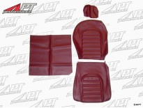 Seat cover scay bordeaux 24cm head rest Spider 1978-89