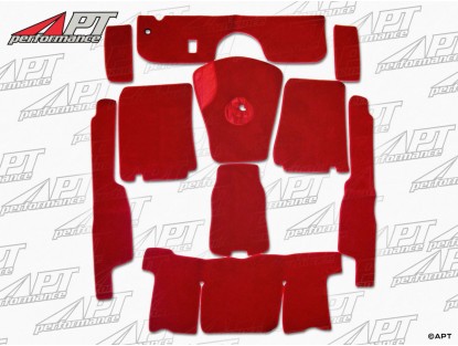 Carpet set red 750 -  101 Giulietta Spider