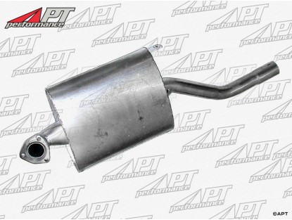 Center exhaust muffler Montreal left