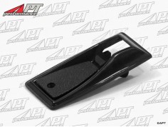 Door handle backing plate black Junior Zagato