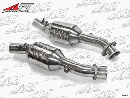 ANSA stainless catalytic converter set 360 Modena Spider