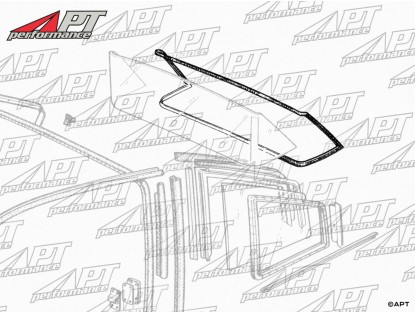 Rear screen rubber seal  Ferrari 208 -  308 -  328