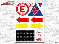 OKP Racing Club FIA sticker Set