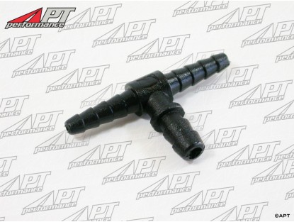 T-piece for water jets hose 1x 6mm to 2 x 5mm