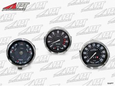 Set (3) rebuilt instruments red 101 Giulia Spider -  Sprint