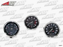 Set (3) rebuilt instruments red 101 Giulia Spider -  Sprint