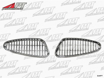 Set (2) side front grilles without chrome trims Alfa 1900