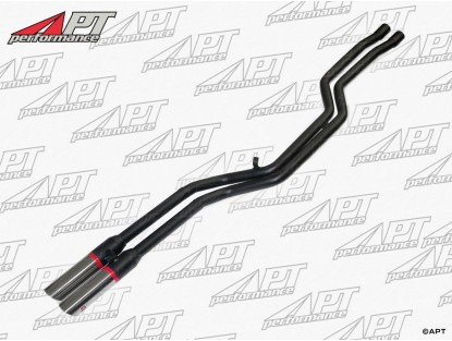 ANSA Sport rear exhaust left Ferrari 365 GT/4 2+2
