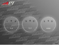 Set (3) instrument inserts Ferrari 250