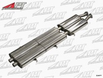 ANSA Centre exhaust left -  right Ferrari 412 INOX
