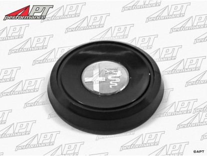 Steering wheel impact absorber with emblem 1300-1750