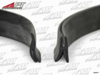 Set (4) splash guard seals for front wheel well GT Bertone