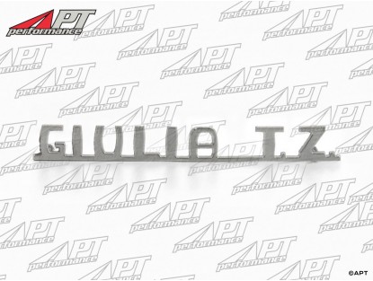 Script  "Giulia TZ" chromed 112mm