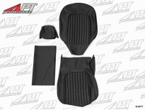 Seat cover leather Spider 70 - 77 black