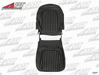 Seat cover leather black Spider 66 - 69 1. Series