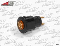 Heated rear window warning light Ferrari 328  (orange)