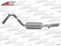 Rear exhaust muffler left Fiat Dino 2000 Spyder