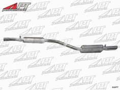 Rear exhaust muffler left Fiat Dino 2400 Spyder