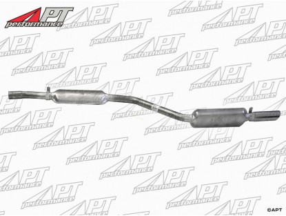 Rear exhaust muffler left Fiat Dino 2400 Spyder