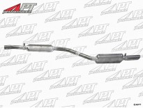 Rear exhaust muffler left Fiat Dino 2400 Spyder