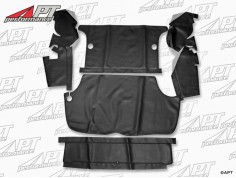 Boot carpet set black Deluxe scay GTA