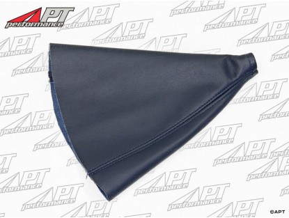 Gear lever gaiter leather blue Spider Junior 85 - 89