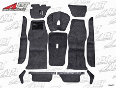 Carpet set deluxe anthracite Giulia MK 1 (standing pedals)