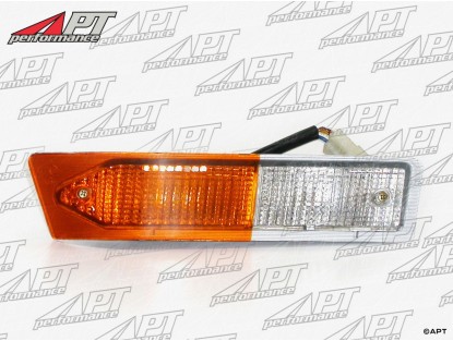 Front turn signal light Alfetta GT -  GTV right amber -  white