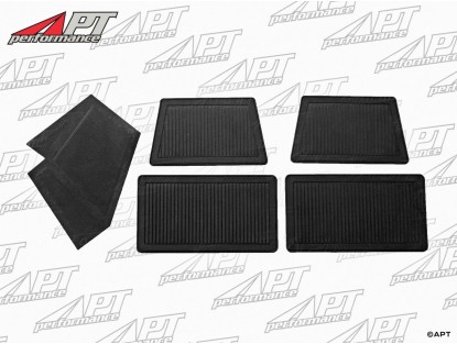 Set rubber floor mats Ferrari 330 - 365 GT 2+2