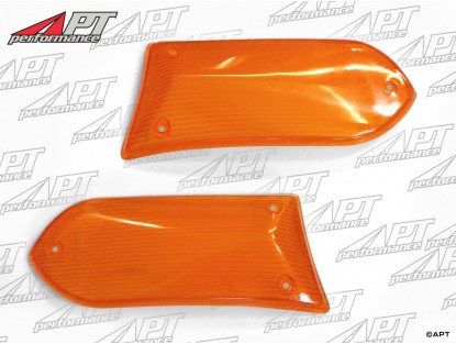 Set Turn signal lenses orange Fiat Dino Spider