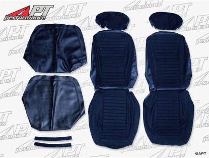 Set (2) seat covers scay Montreal blue