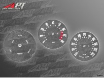Set (3) instrument inserts 101 Types 1600cc Giulia