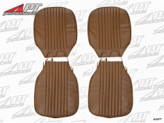 Set (2) Seat covers 1300 Giulia Super 70 - 72 scay brown