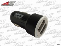 Dual USB car charger plug 12 - 24V 4200MA