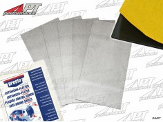 Noise-adsorbent mat Aluminium 50 x 25cm (5 pcs.)