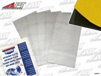 Noise-adsorbent mat Aluminium 50 x 25cm (5 pcs.)