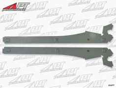 Door reinforcement plate set (2) 1300 - 2000 GT Bertone