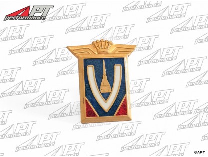 Emblem Vignale small enamel 20 x 33mm