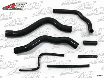 Set (7) silicone radiator hoses Spider -  GTV V6 2.0 Turbo