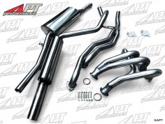 Sport exhaust system 50mm complete with header Alfetta