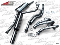 Sport exhaust system 50mm complete with header Alfetta