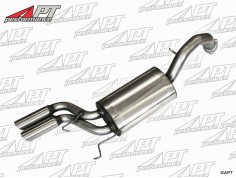 Performance rear pipe GTV6 (with 2 pipes) INOX