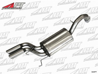 Performance rear pipe GTV6 (with 2 pipes) INOX