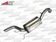 Performance rear pipe GTV6 (with 1 pipe 60mm ) INOX