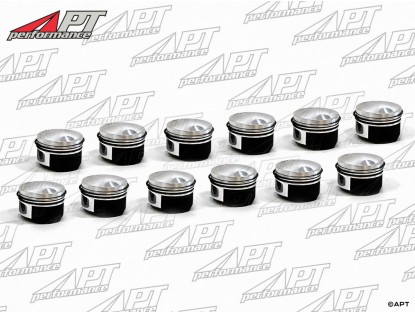 Set (12 pcs.) forged pistons Ferrari 365 GTC (81mm)