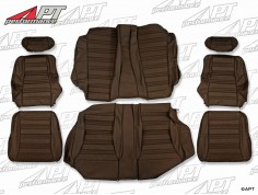 Complete seat cover 2000 GTV perf. leather col. espresso