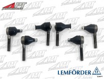 Complete set (6 pieces)  tie rod ends 105 -  115 orig
