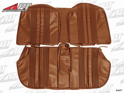 Rear seat covers Giulia Super Nuova scay brown