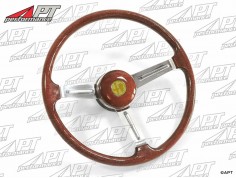 Steering wheel wood flat 380mm 1300 - 1750cc