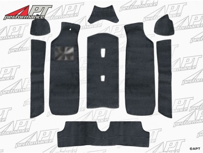 Carpet set deluxe velours anthracite Alfetta GTV 1. series